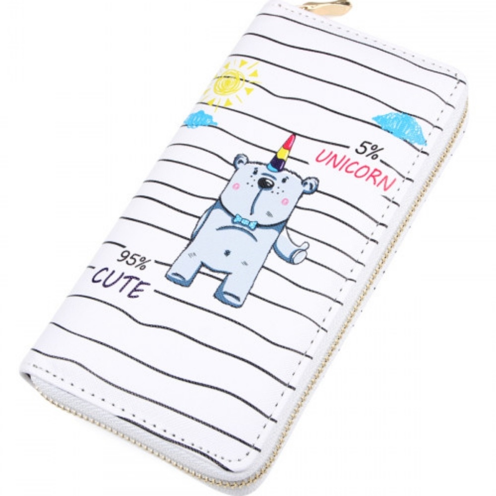 Cute Uni-bear Wallet